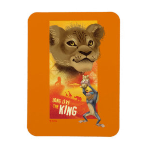 Magnet Flexible Roi Lion Graphique de collage Simba