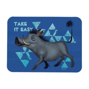 Magnet Flexible Roi Lion  Pumbaa The Warthog