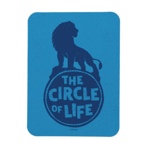 Magnet Flexible Roi Lion  Simba "Le Cercle De La Vie"