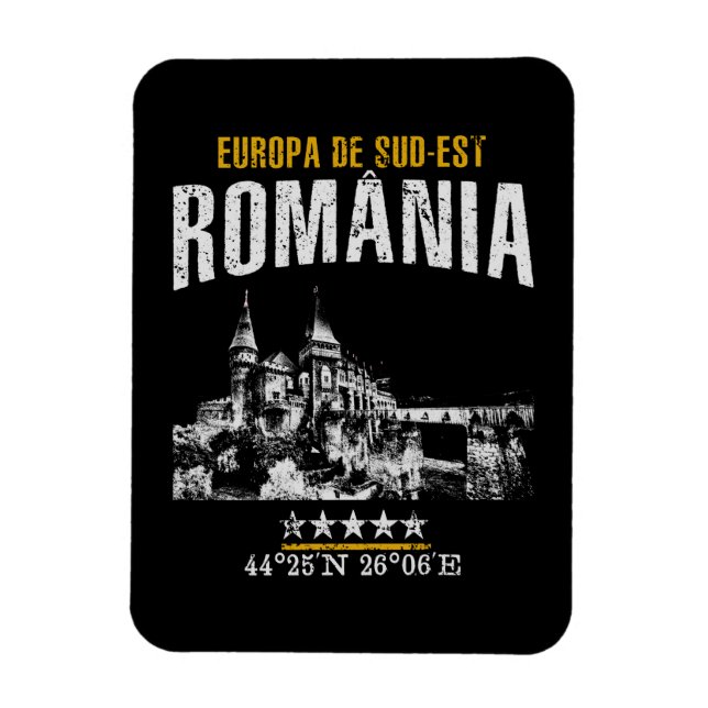 Magnet Flexible România (Vertical)