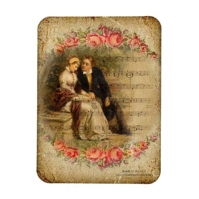 Magnet Flexible Romantisme (Vertical)