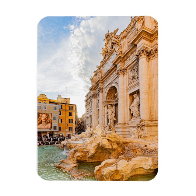 Magnet Flexible Rome Fontaine de Trevi (Vertical)
