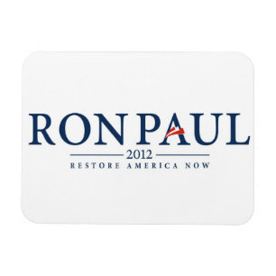 Magnet Flexible Ron Paul les 2012 politiques de logo d'élection d