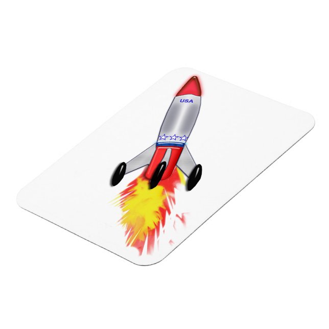 Magnet Flexible Roquette vraiment Cool (Côté Gauche)