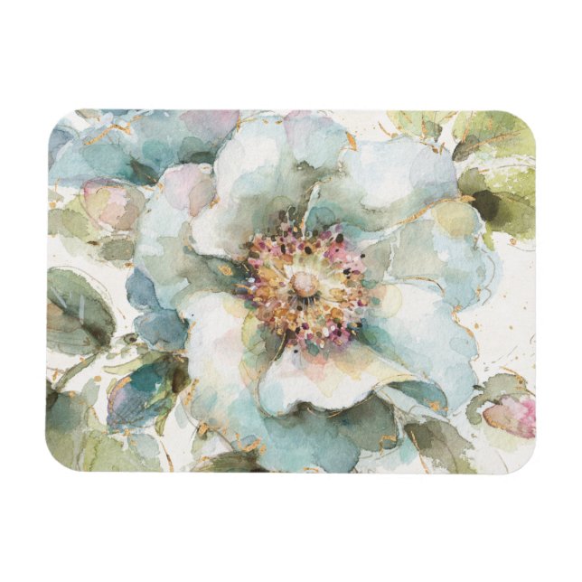 Magnet Flexible Rose bleu (Horizontal)