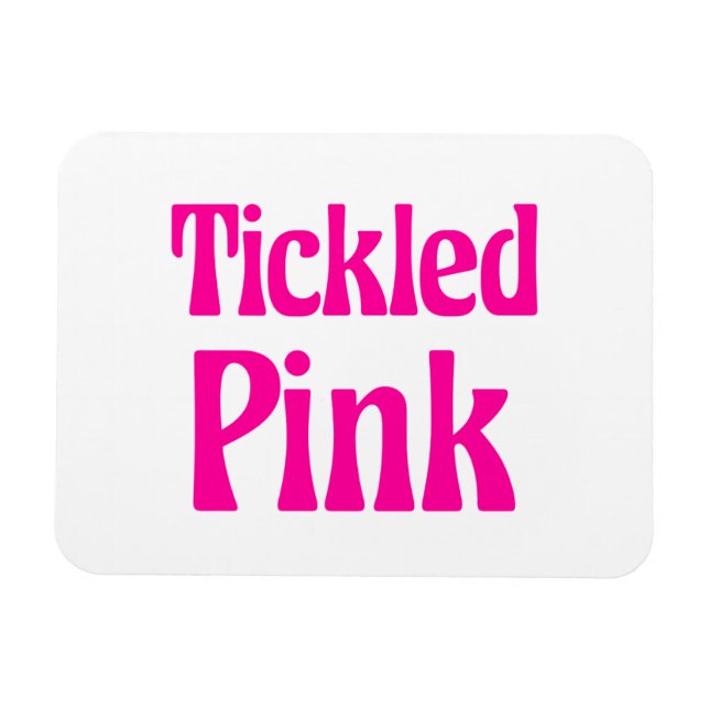 Magnet Flexible Rose chiche (Horizontal)