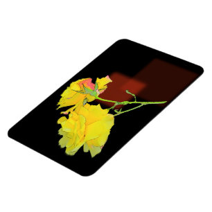 Magnet Flexible Rose cubiste