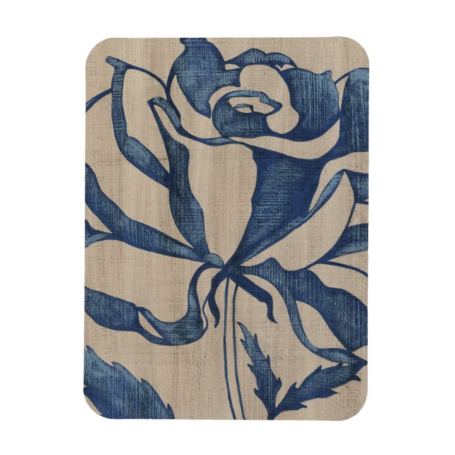 Magnet Flexible Rose Indigo (Vertical)