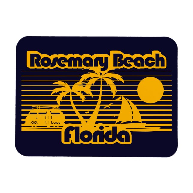Magnet Flexible Rosemary Beach Floride (Horizontal)