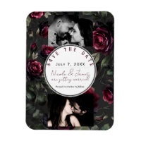 Roses Rouges de Bordeaux Ombre Gris Floral Sauver