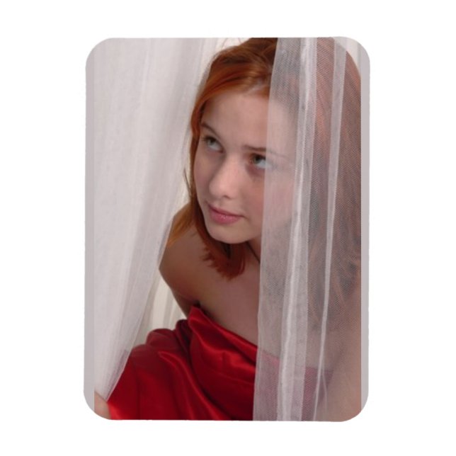 Magnet Flexible Rouge magnétique (Vertical)