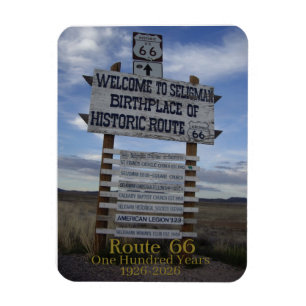 Magnet Flexible Route 66 - 100 - Cent Ans 1026 -2026