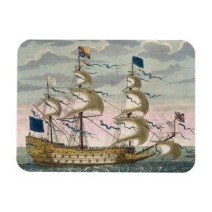 Magnet Flexible Royal (navire amiral) de la flotte anglaise, voler
