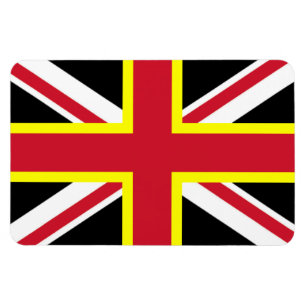 Magnet Flexible Royaume-Uni - Drapeau à quatre croix