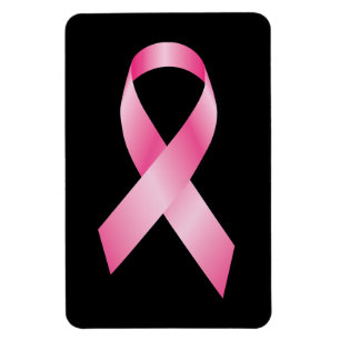 Magnet Flexible Ruban rose - conscience de cancer du sein