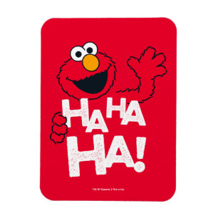 Magnet Flexible Rue Sésame   Elmo - Ha Ha Ha Ha !