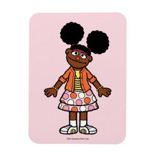 Magnet Flexible Rue Sésame   Gabrielle Portrait