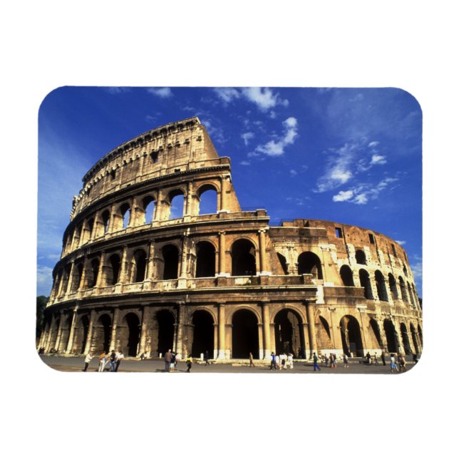 Magnet Flexible Ruines célèbres du Colisée à Rome Italie (Horizontal)