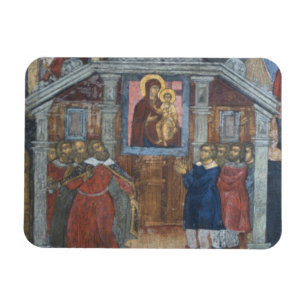 Magnet Flexible Russie, Yaroslavl, fresque dans la cathédrale St.