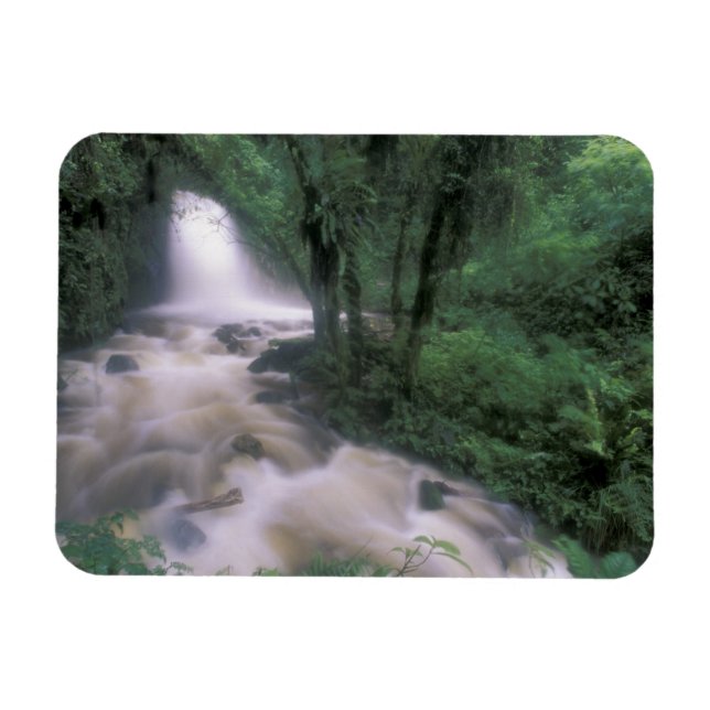 Magnet Flexible SA, Pérou, S.H. Machu Picchu, Cascade et nuage (Horizontal)