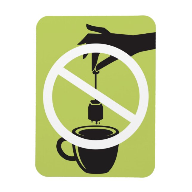 Magnet Flexible Sac à thé (Vertical)