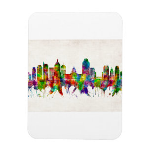 Magnet Flexible Sacramento California Skyline