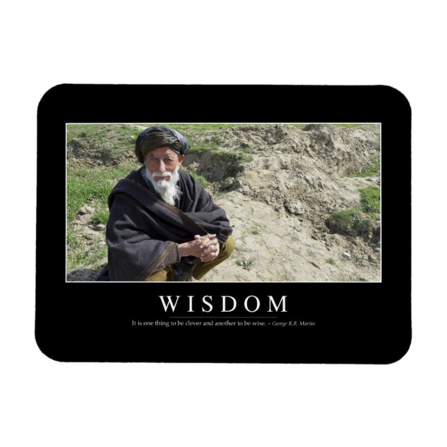 Magnet Flexible Sagesse : Citation Inspirationnelle 1 (Horizontal)