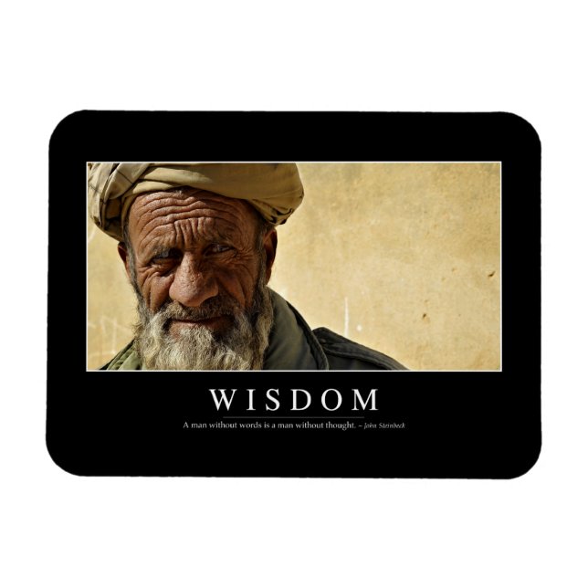 Magnet Flexible Sagesse : Citation Inspirationnelle 2 (Horizontal)