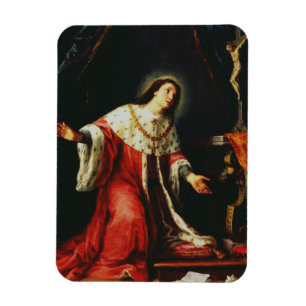 Magnet Flexible Saint Casimir Jagellon - Saint patron de la Pologn