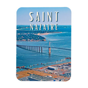 Magnet Flexible Saint Nazaire Photo Vintage