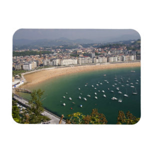 Magnet Flexible Saint-Sébastien, Espagne. La ville basque de San