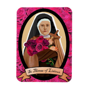Magnet Flexible Saint Therese d'aimant de réfrigérateur d'icône