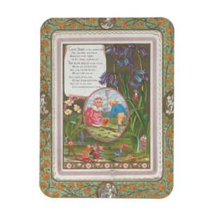 Magnet Flexible Saint-Valentin Antique Mignon Capricieux, Kate Gre