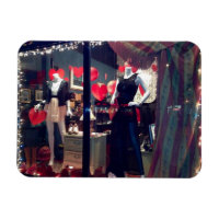 Saint-Valentin New York Boutique Window Coeurs