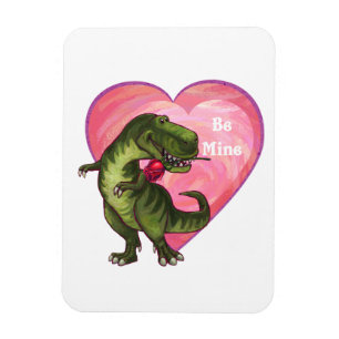 Magnet Flexible Saint Valentin Tyrannosaurus