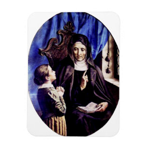 Magnet Flexible Sainte Angèle Merici Patronne des Éducateurs et