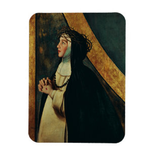Magnet Flexible Sainte Catherine de Sienne par Juan Bautista Maino