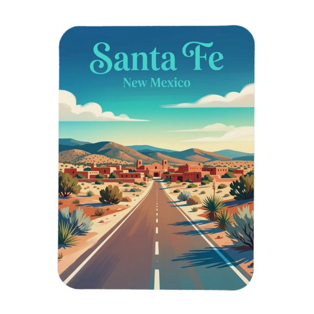 Magnet Flexible Sainte Fe USA (Vertical)