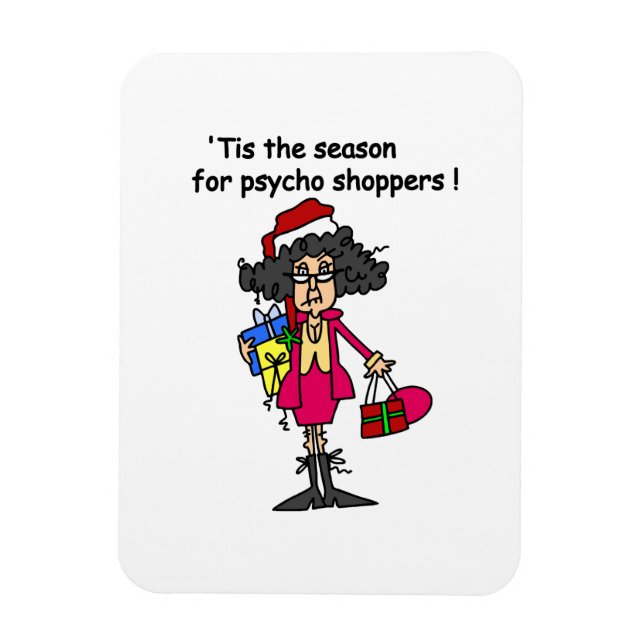 Magnet Flexible Saison Pour Psycho Shoppers (Vertical)