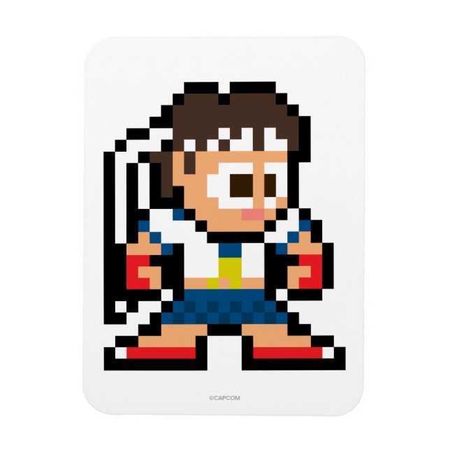 Magnet Flexible Sakura 8 bits (Vertical)