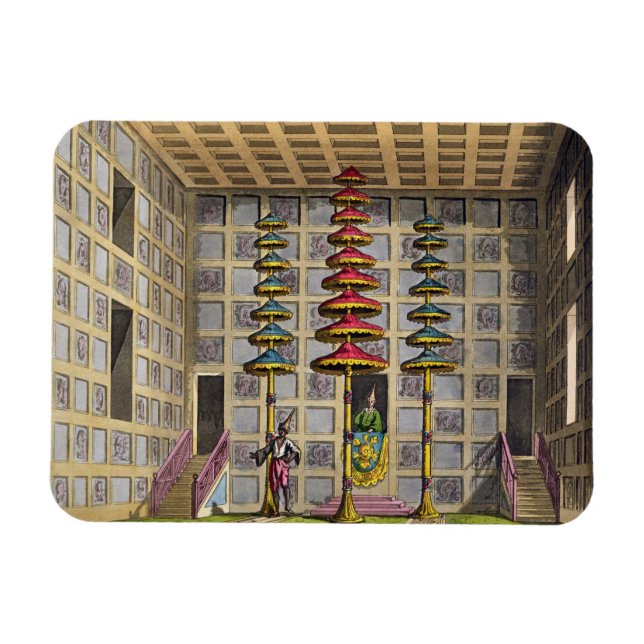 Magnet Flexible Salle du public, Cochin Chine, assiette 88 de 'Le  (Horizontal)