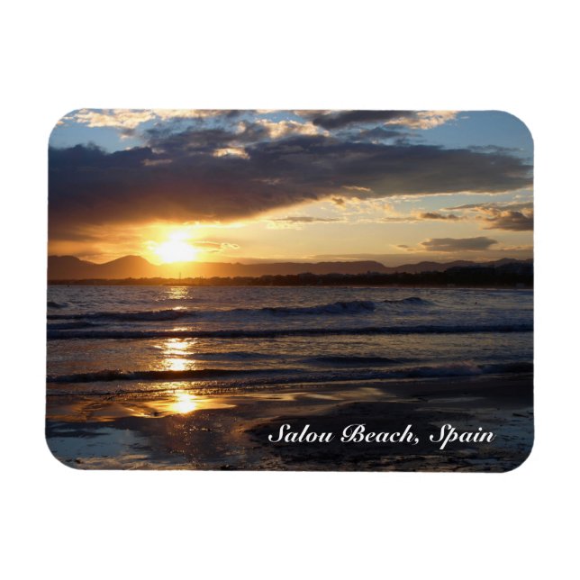 Magnet Flexible Salou Beach, Espagne (Horizontal)