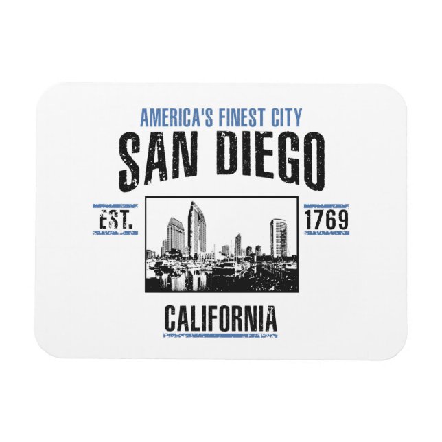 Magnet Flexible San Diego (Horizontal)