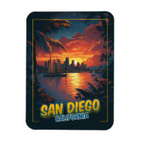 San Diego, Californie - Style Vintage