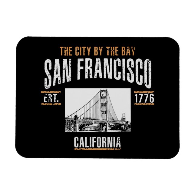 Magnet Flexible San Francisco (Horizontal)