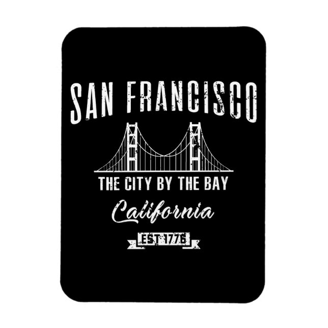 Magnet Flexible San Francisco (Vertical)