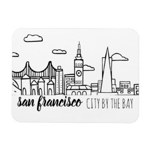 Magnet Flexible San Francisco Skyline