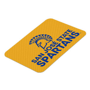 Magnet Flexible San Jose State Spartans Motif en fibre de carbone
