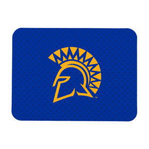 Magnet Flexible San Jose State Spartans Polka Dot Motif