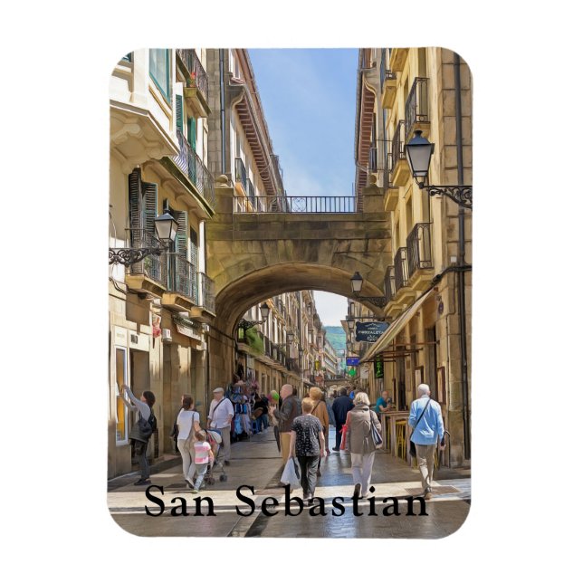 Magnet Flexible San Sebastian. #6.   (Vertical)